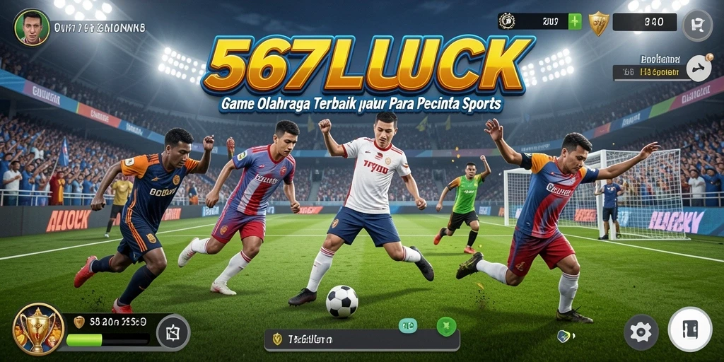 Tampilan gameplay menarik dari 567LUCK dengan aksi olahraga yang seru.