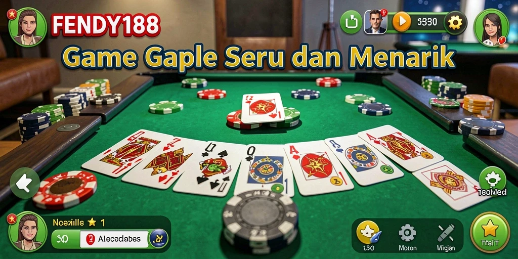 Tampilan gameplay seru dan interaktif dari FENDY188.