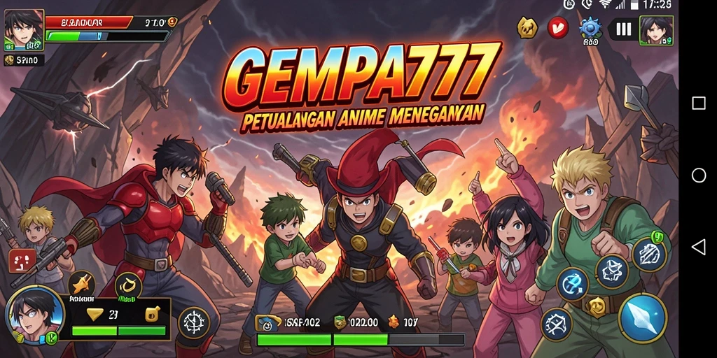 Tampilan gameplay yang menarik dan penuh aksi dalam GEMPA777.