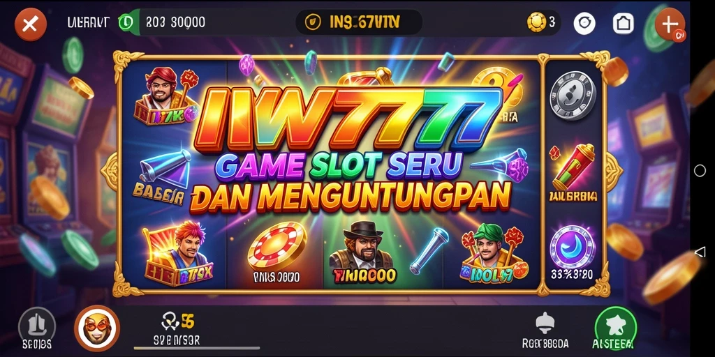 Tampilan gameplay IW777 yang menarik dalam slot online.
