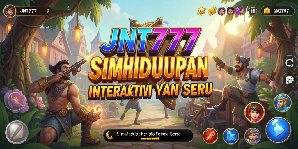 Tampilan gameplay menarik dalam JNT777 dengan karakter yang dapat disesuaikan.