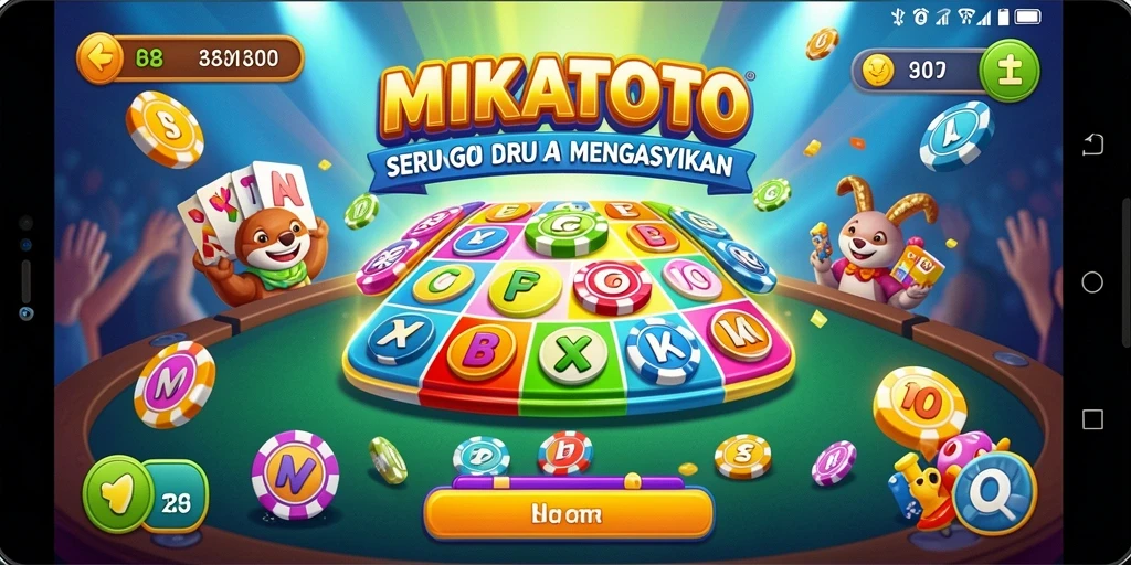Tampilan gameplay Bingo yang menarik dan interaktif.