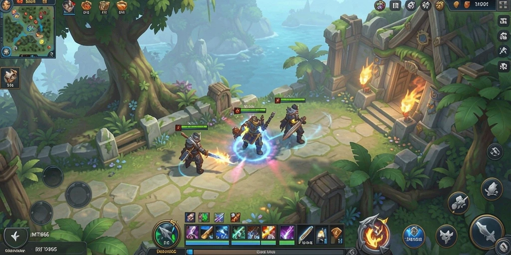 Tampilan gameplay MT966 yang menarik dan strategis