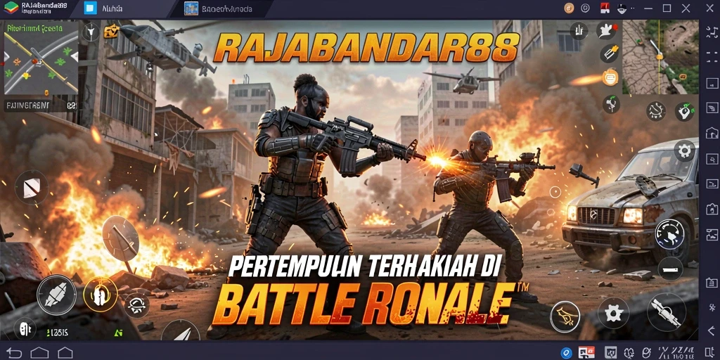 Tangkapan layar gameplay menegangkan di RAJABANDAR88.