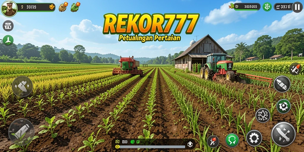 Tampilkan gameplay menarik dari REKOR777 yang melibatkan pertanian.