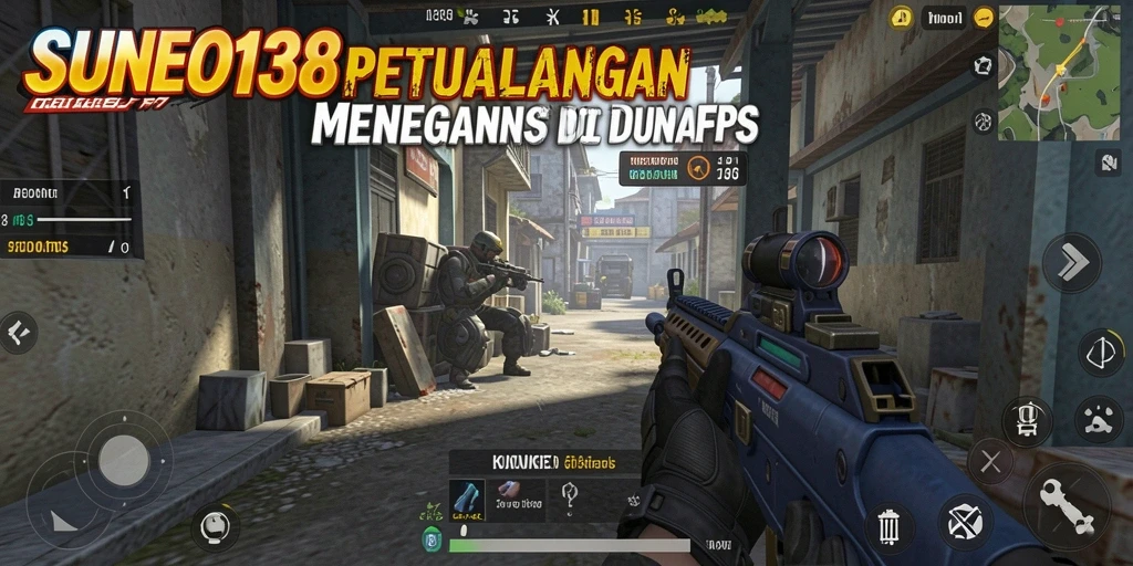 Screenshot SUNEO138 dengan aksi tembak-menembak yang seru.