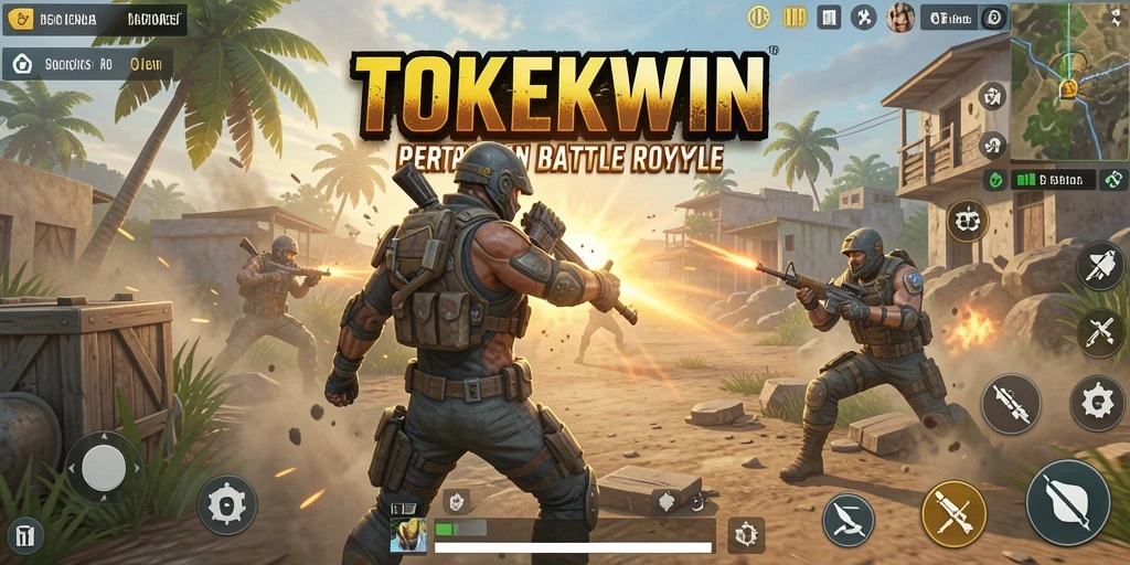 Screenshot gameplay TOKEKWIN yang seru dan penuh aksi.